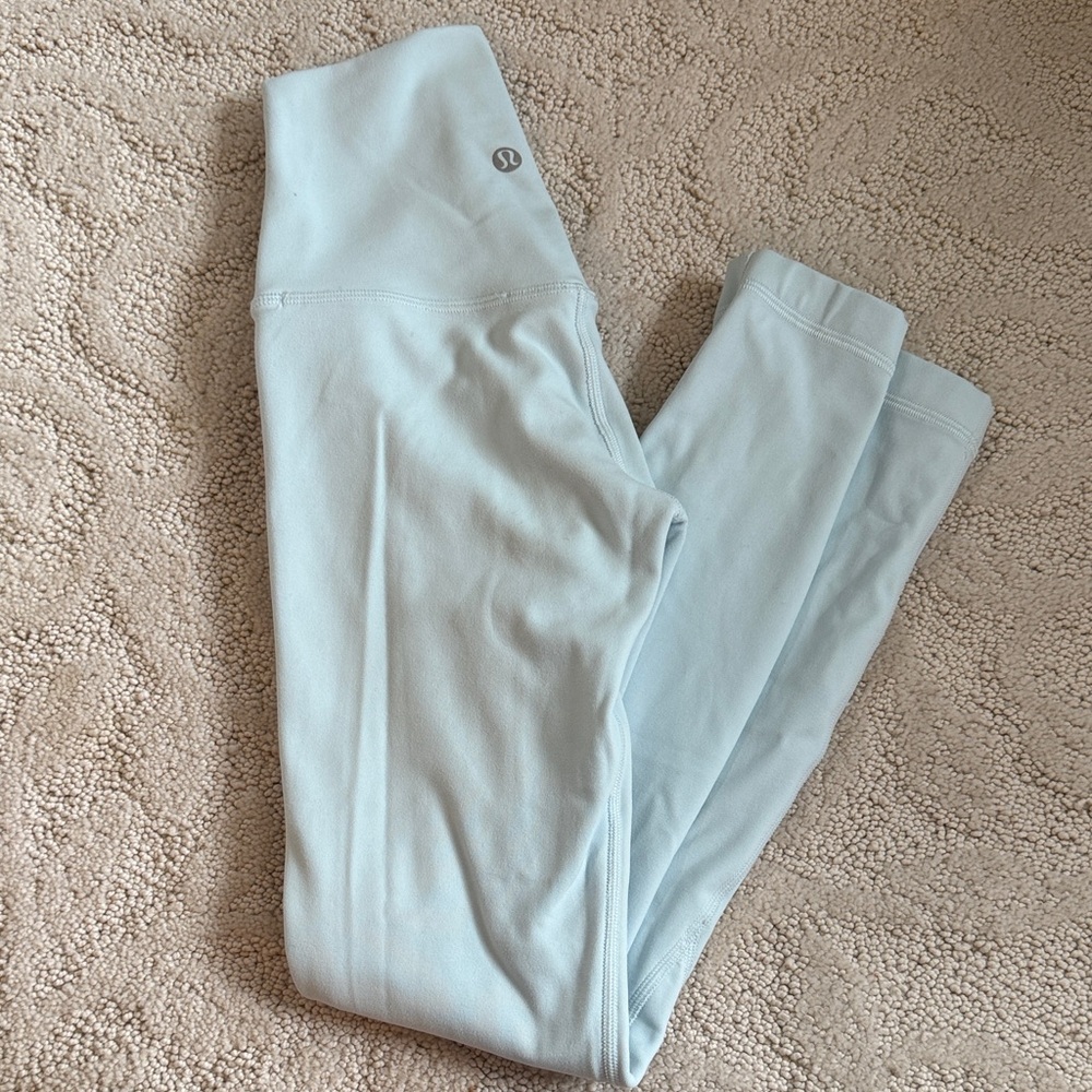 Lululemon Align 25 Light Blue Leggings Size 0